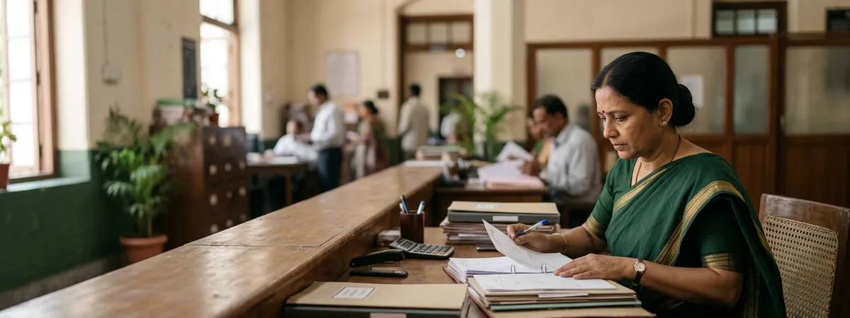 Employer completing professional tax registration with a local body